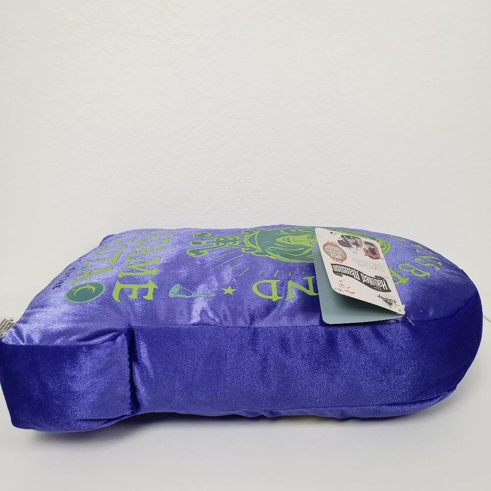Disney Haunted Mansion Madame Leota Glow in the Dark Tombstone Pillow